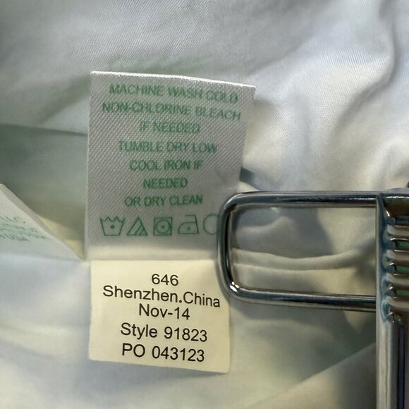 Lilly Pulitzer Pearl Dress Blue Flamingo Print Women’s Size 8 EUC - Picture 8 of 11